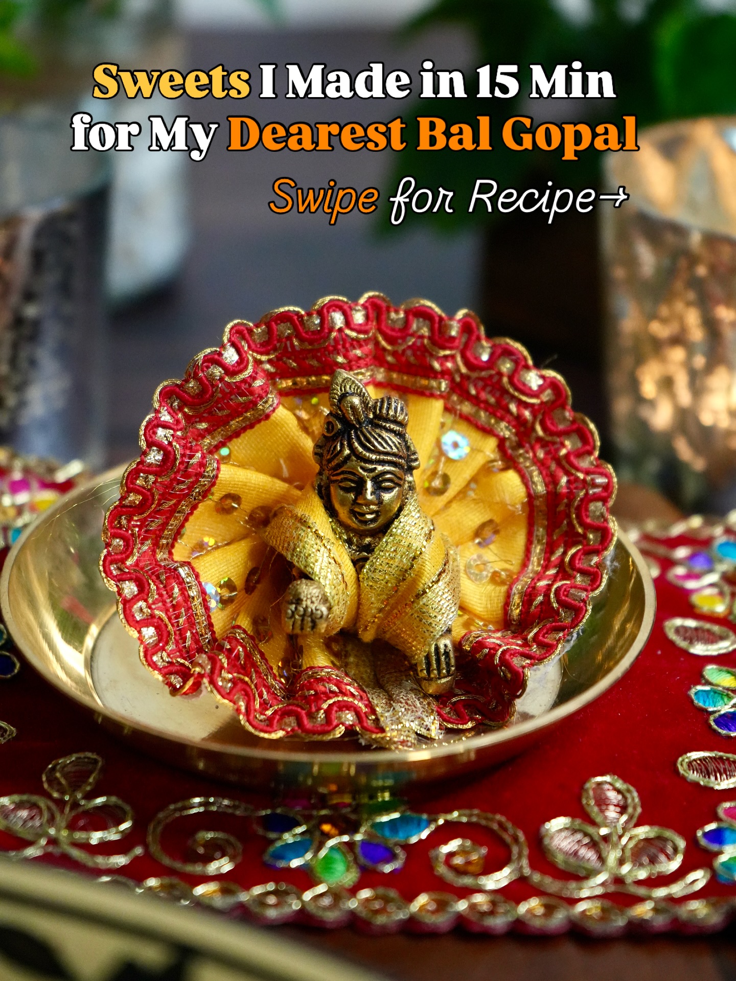 Janmashtami Special Fireless Cashew Pistachio Peda