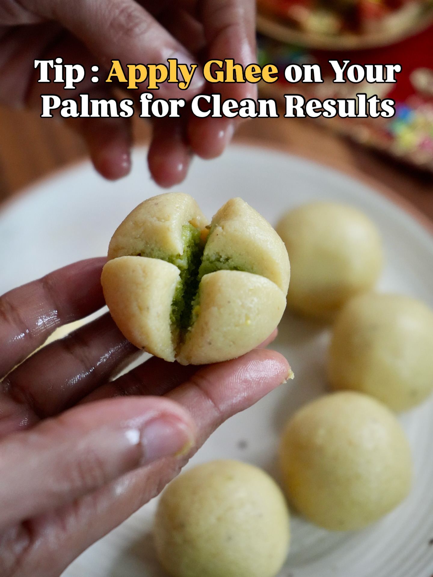 Janmashtami Special Fireless Cashew Pistachio Peda