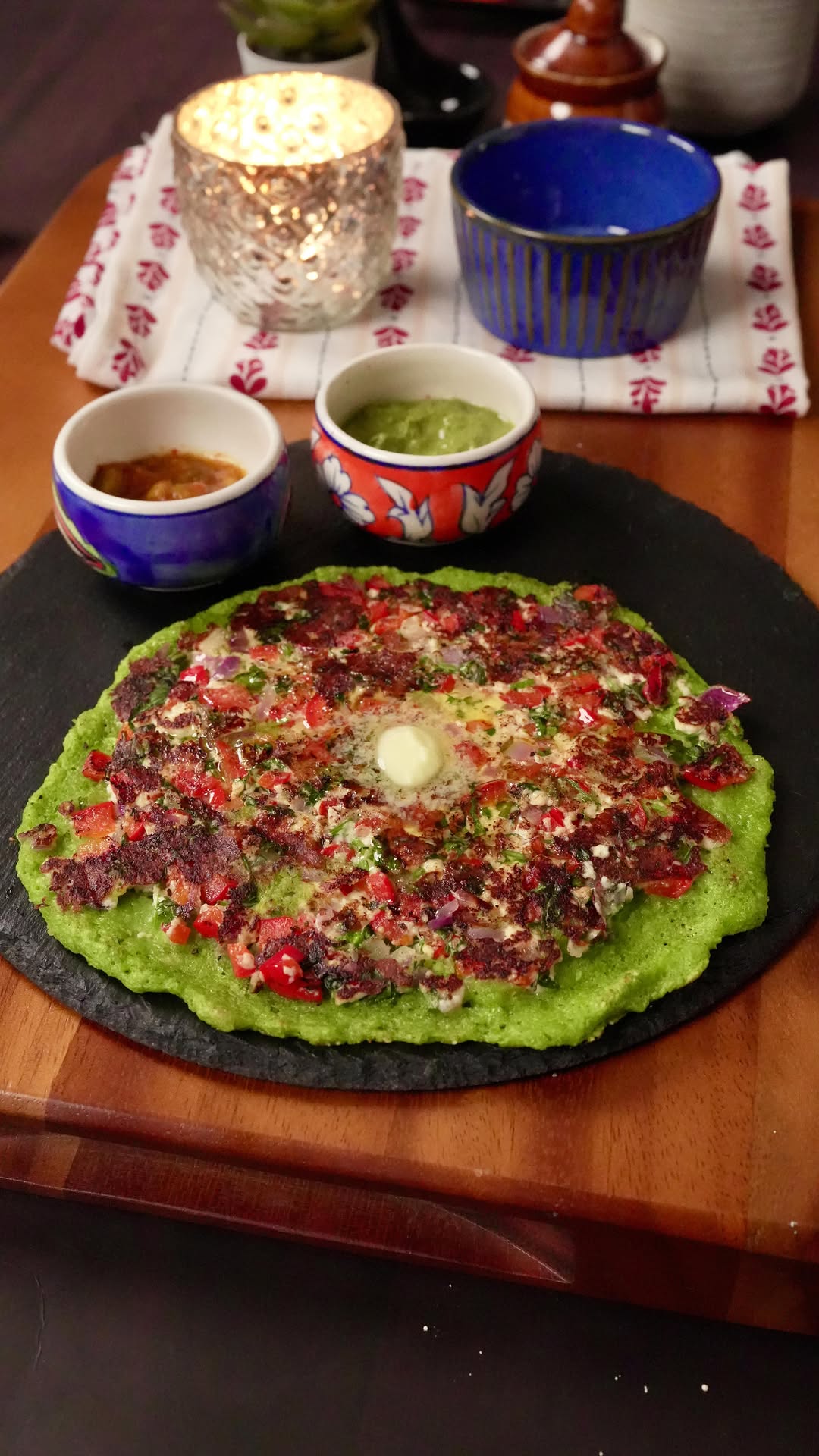 Green Pea Besan Chila