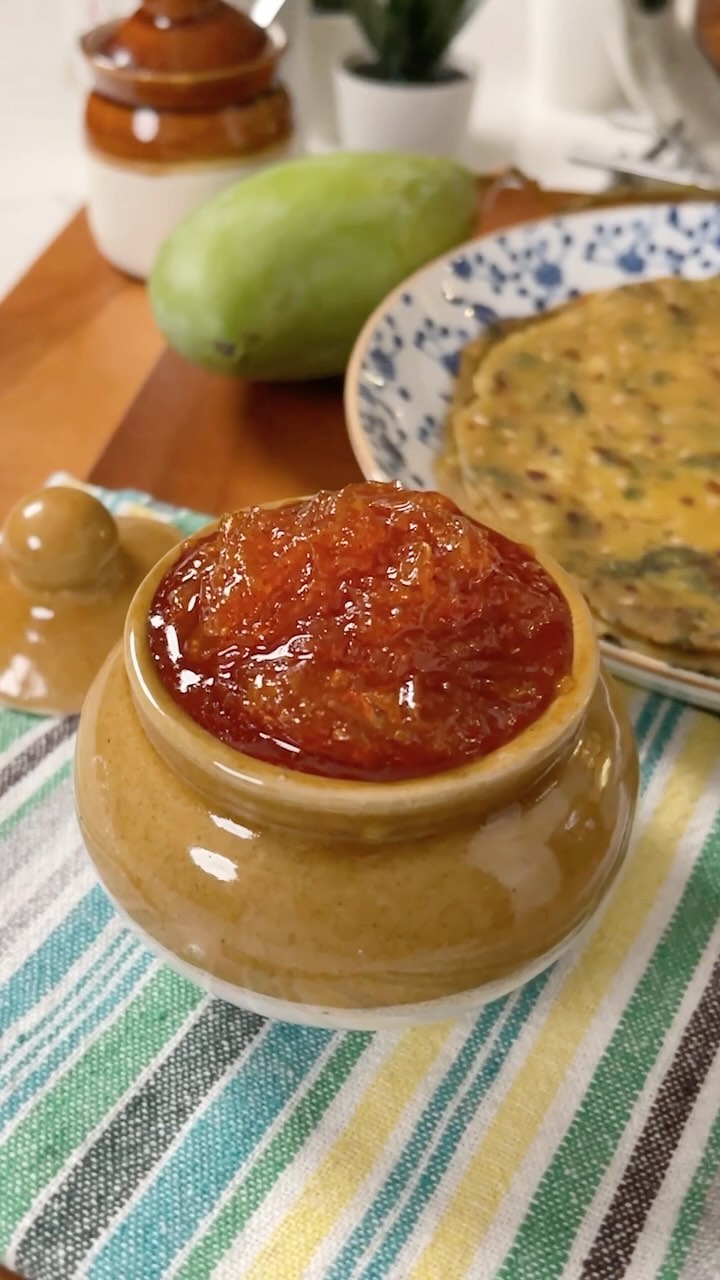 Gujarati Raw Mango Chundo