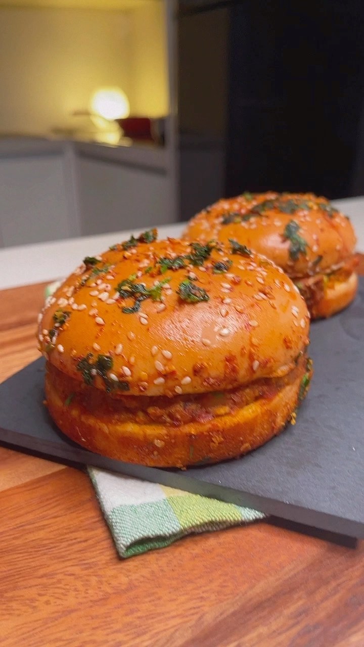 Desi Style Tawa Burger
