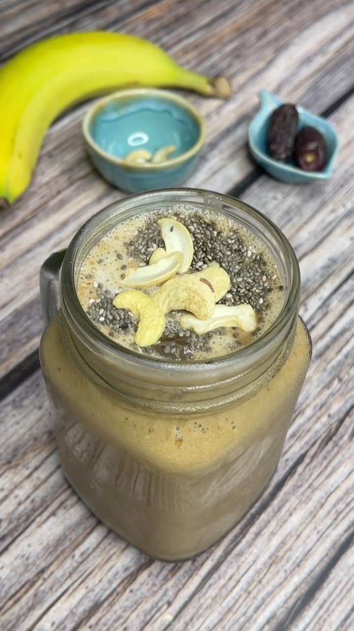 Vegan Coffee Smoothie with Cashew Milk
