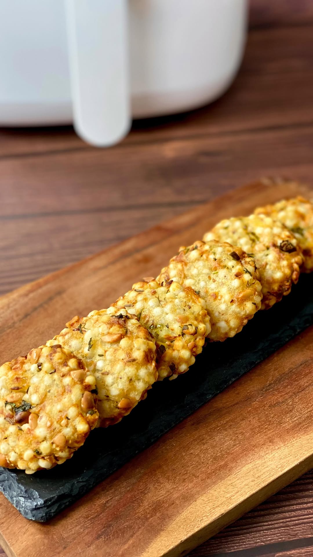 Crispy Air-Fried Sabudana Vada