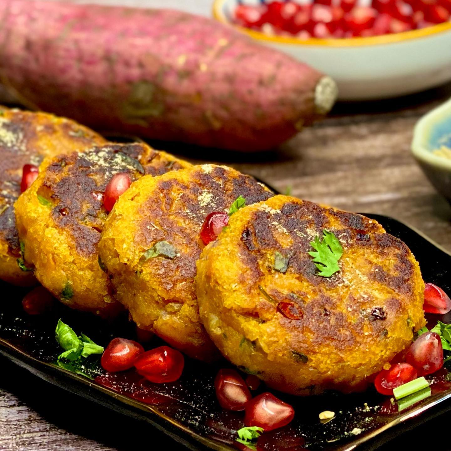 Utterly Delicious Sweet Potato Patties