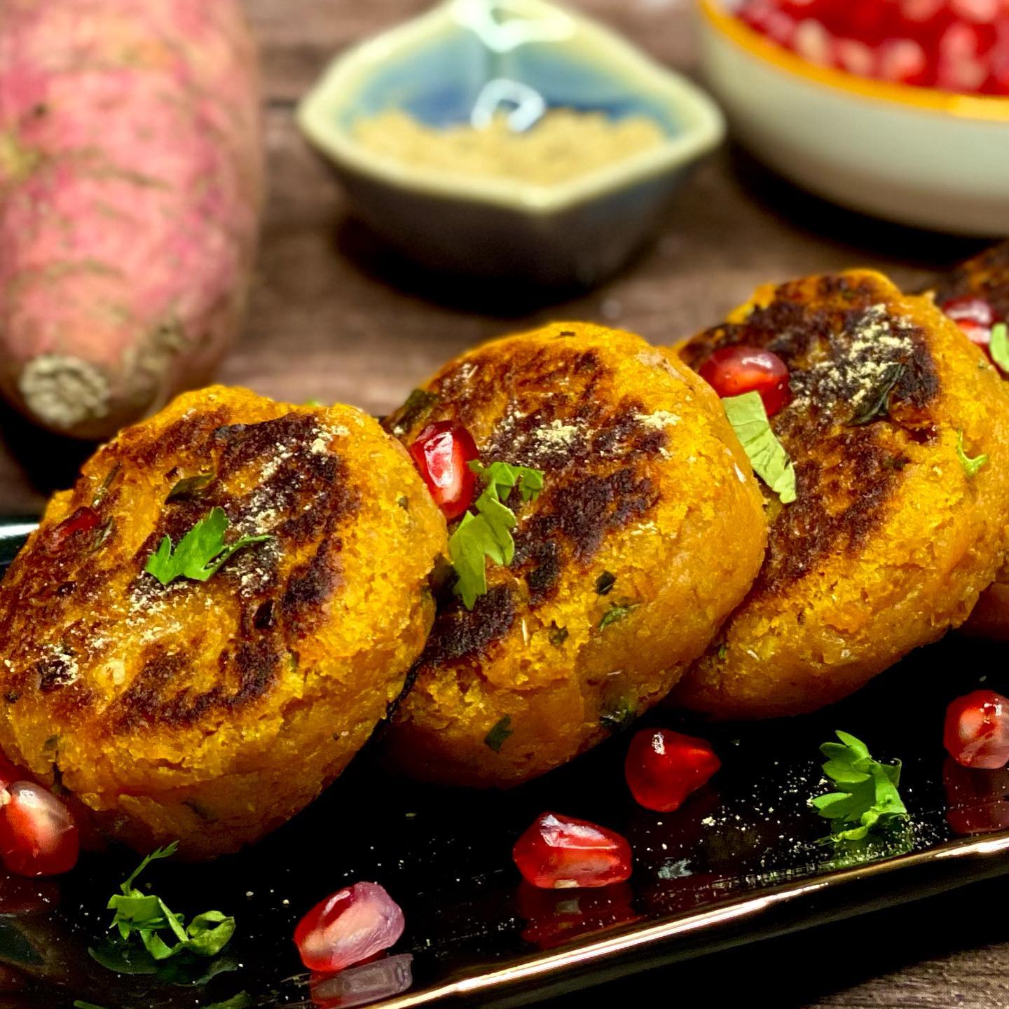 Utterly Delicious Sweet Potato Patties