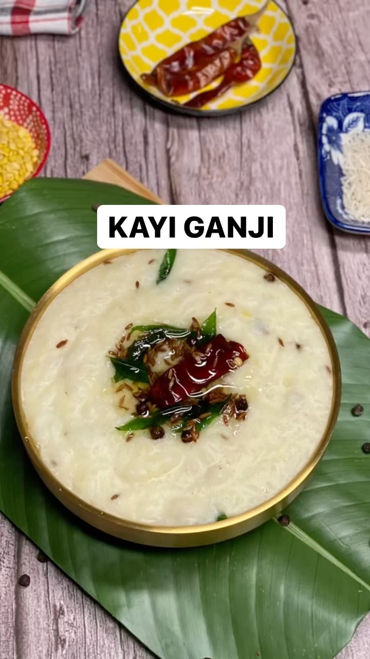 South Indian Coconut Rice Porridge