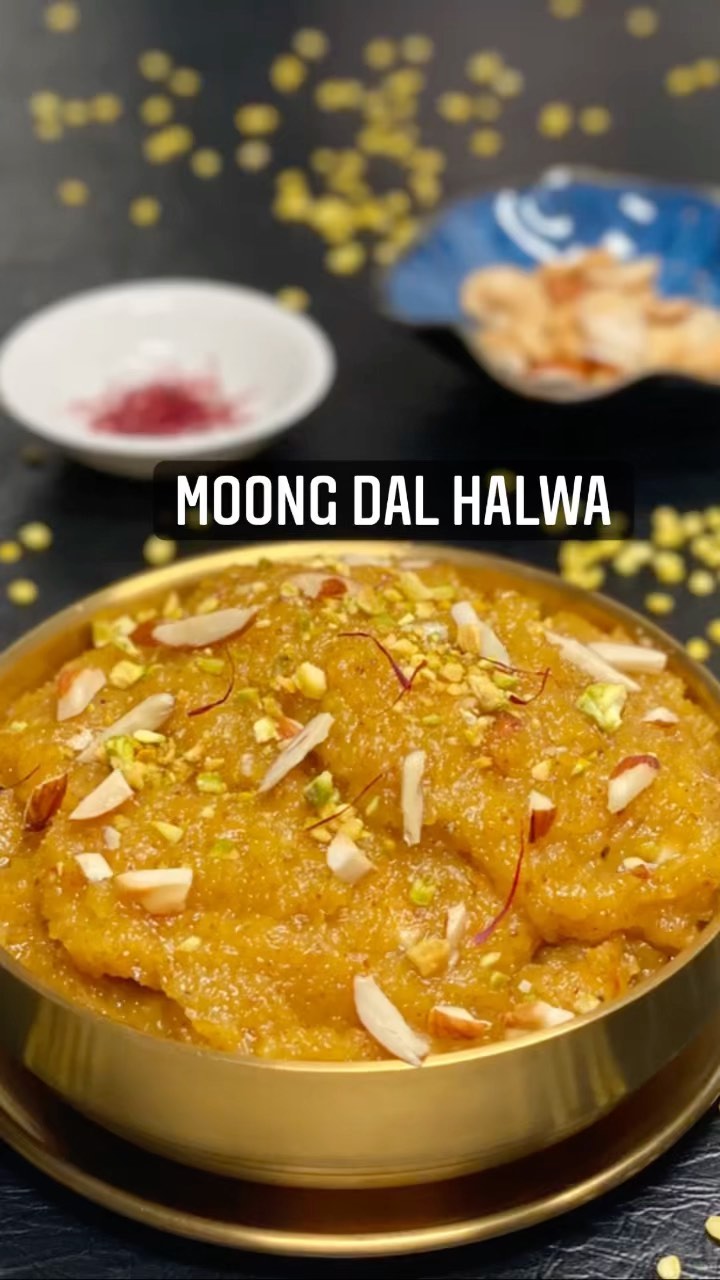 Moong Dal Halwa Indian Dessert