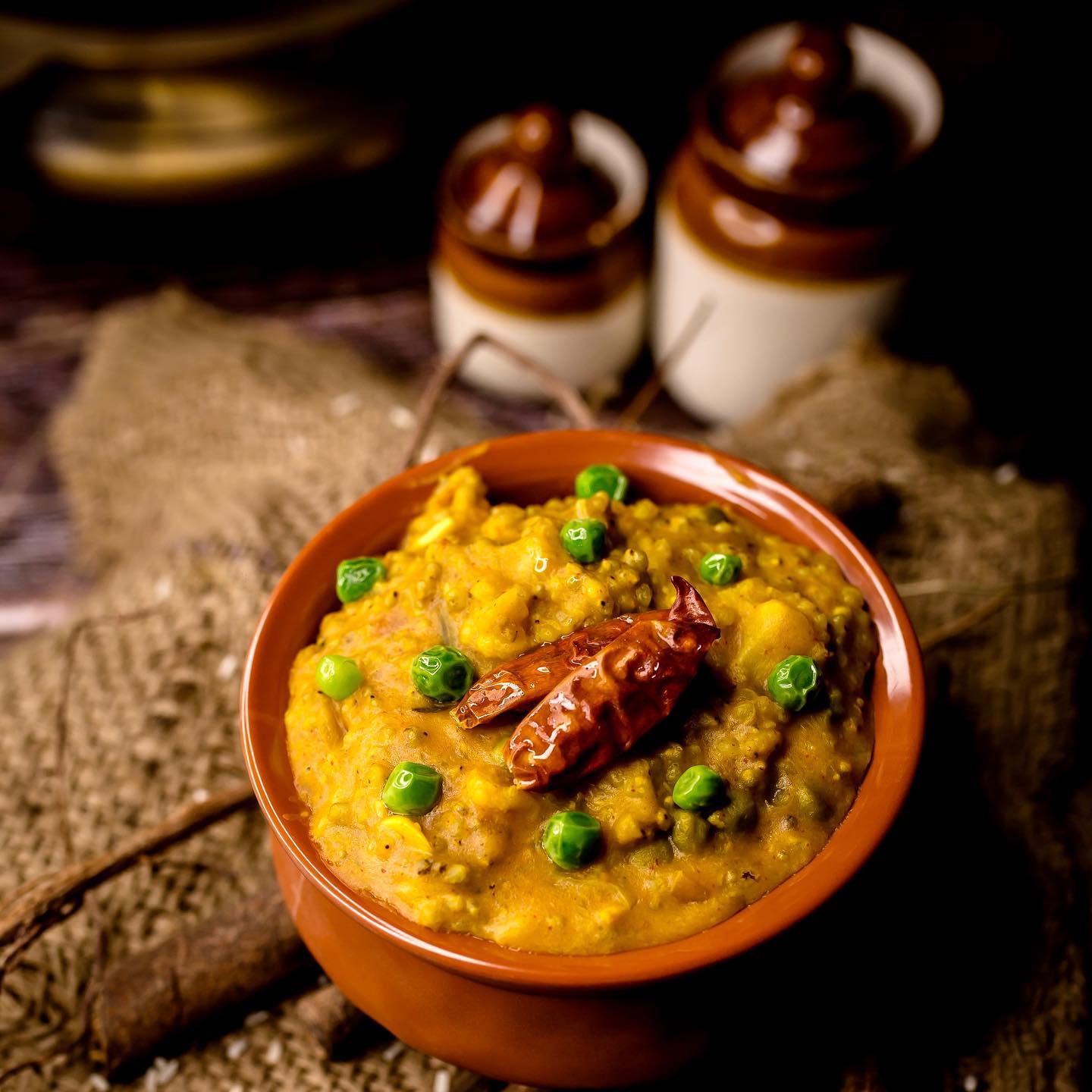 Bajra Millet and Lentil Khichdi