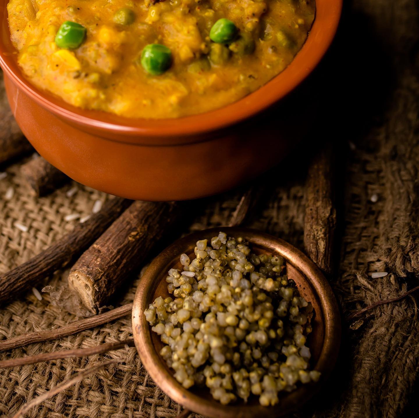 Bajra Millet and Lentil Khichdi