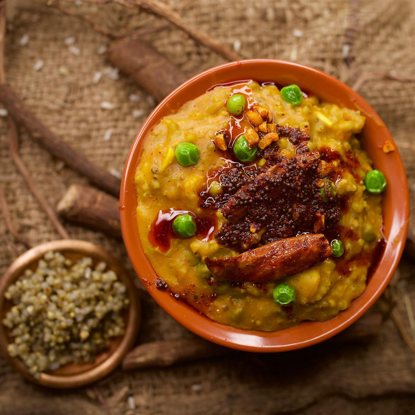 Bajra Millet and Lentil Khichdi