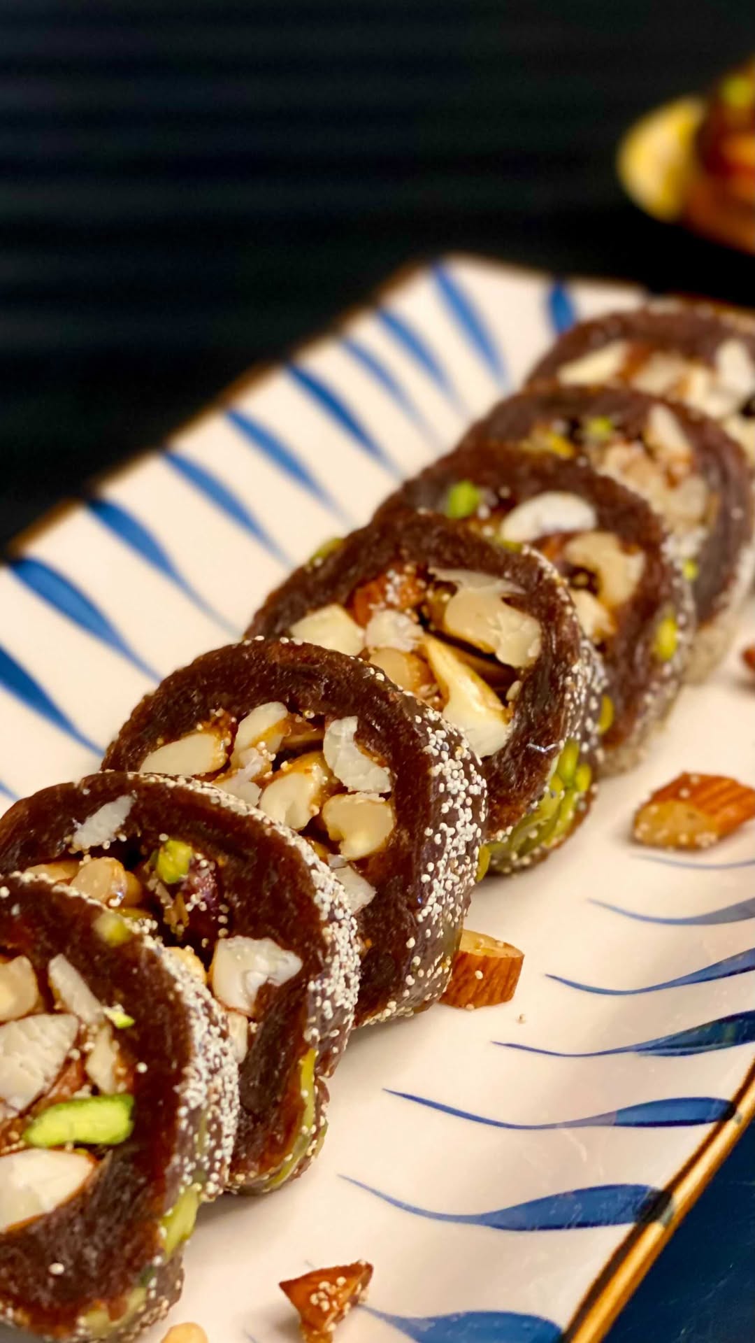 Sugar-Free Dates and Dry Fruit Rolls