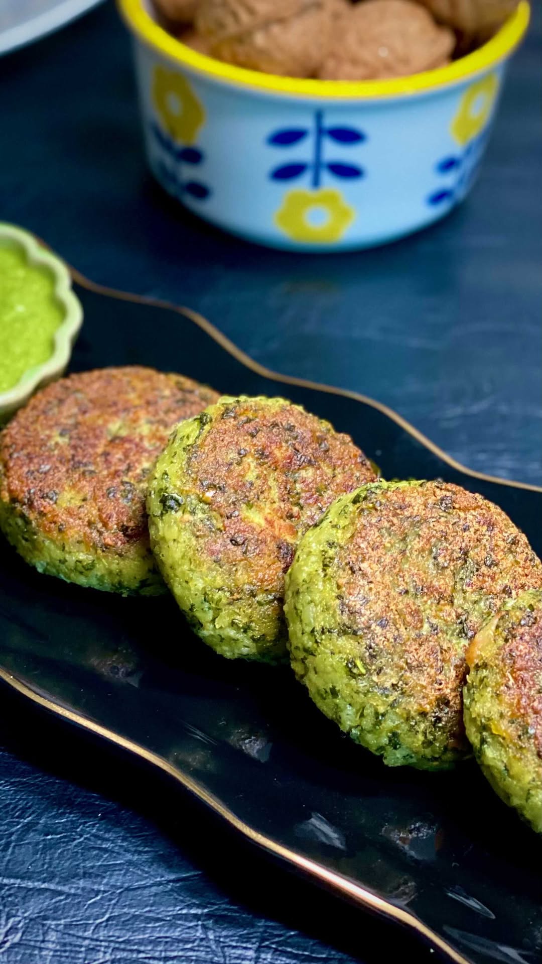 Tandoori Cheese Walnut Patty