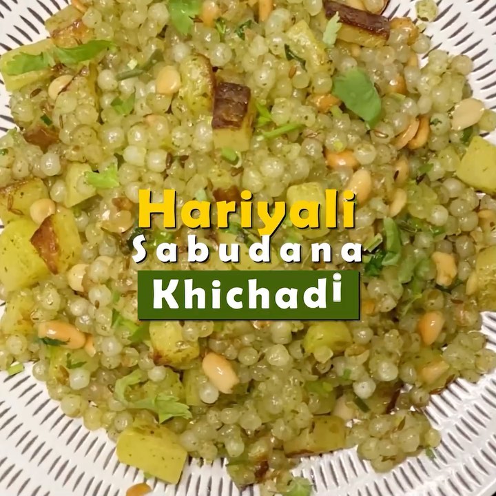 Minty Coriander Sabudana Khichdi