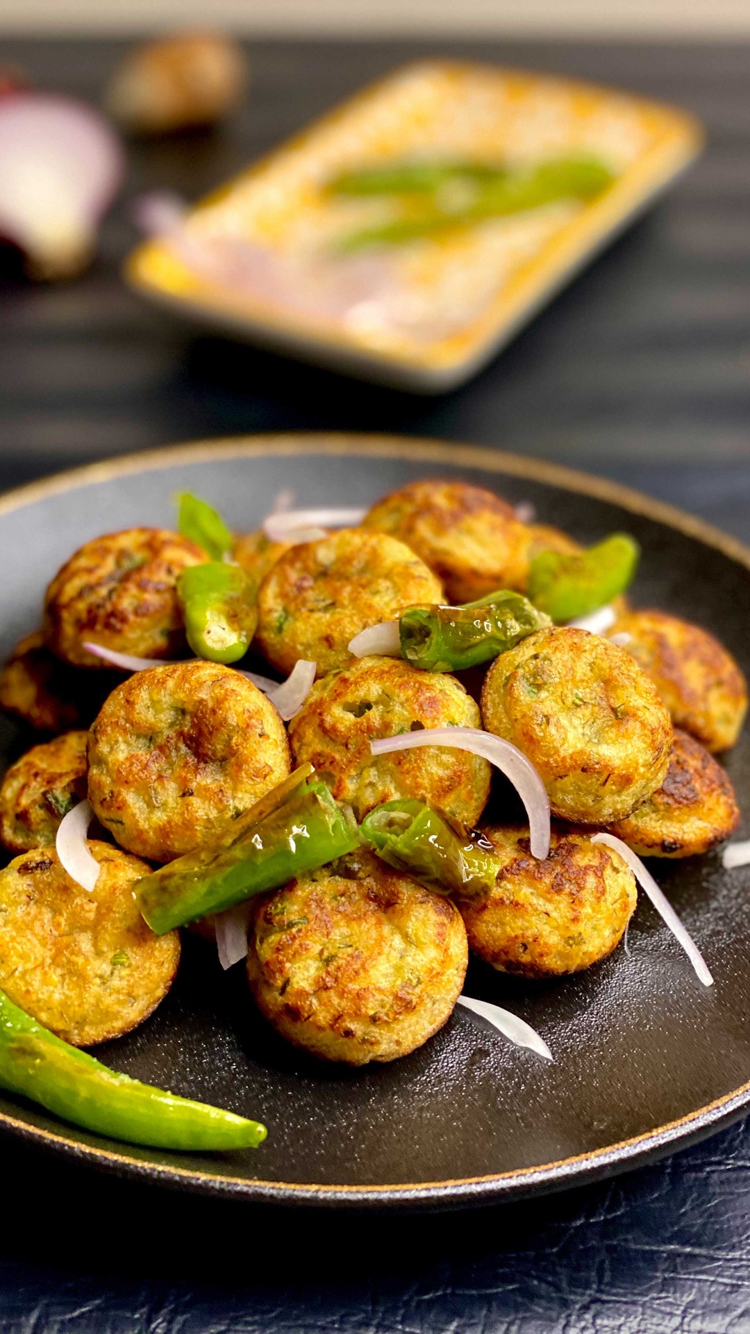No-Fry Gujarati Dal Vada