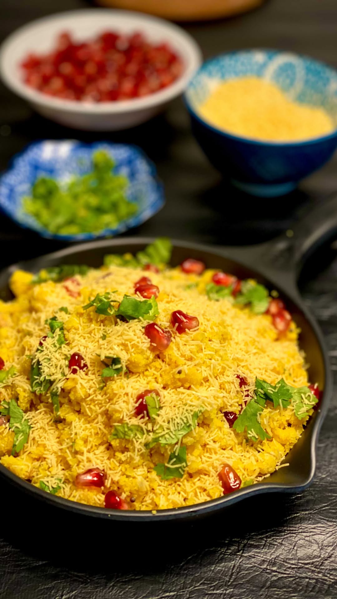 Gujarati Sev Khamani Street Snack