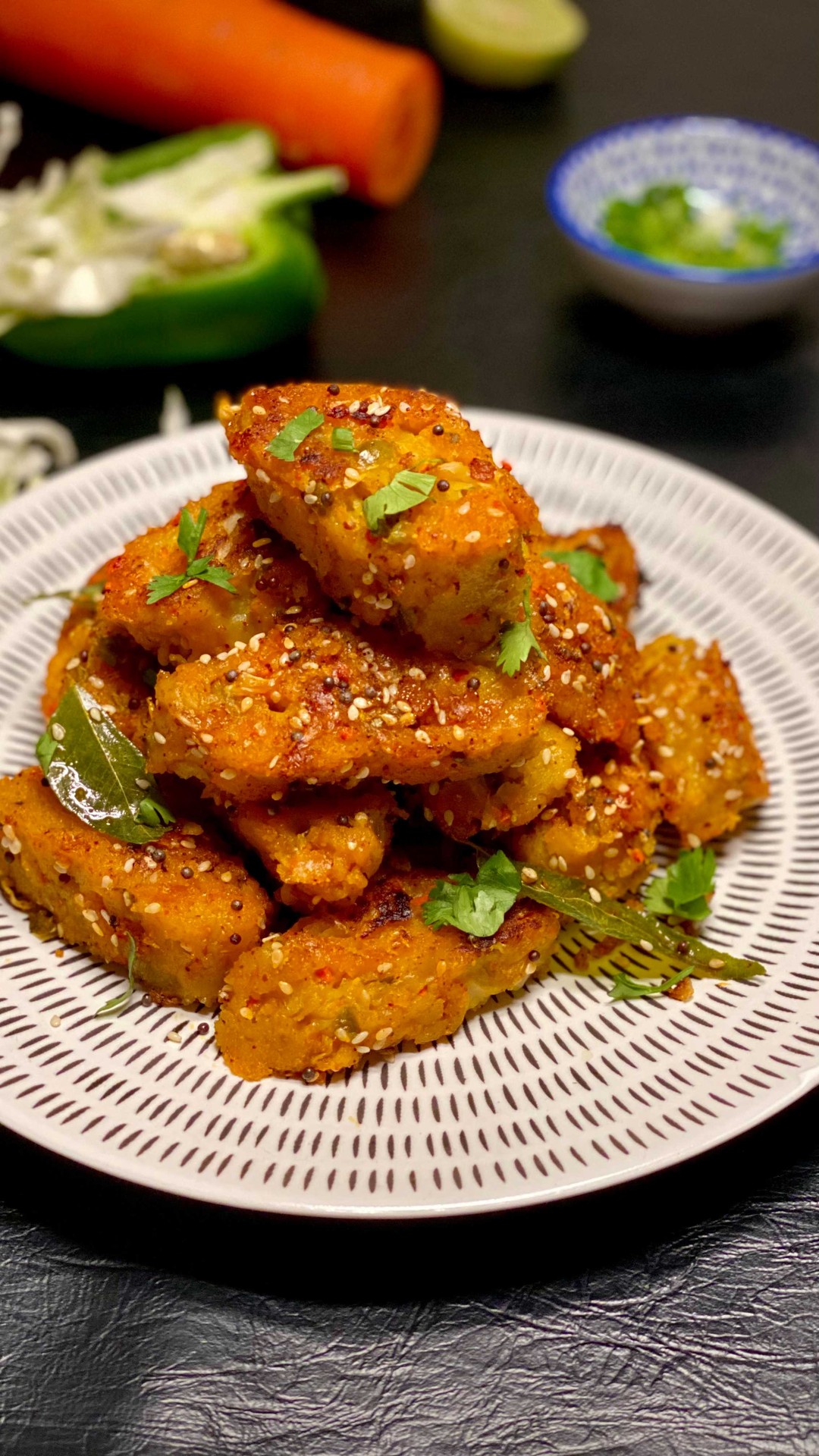Steamed Mixed Vegetable Muthia