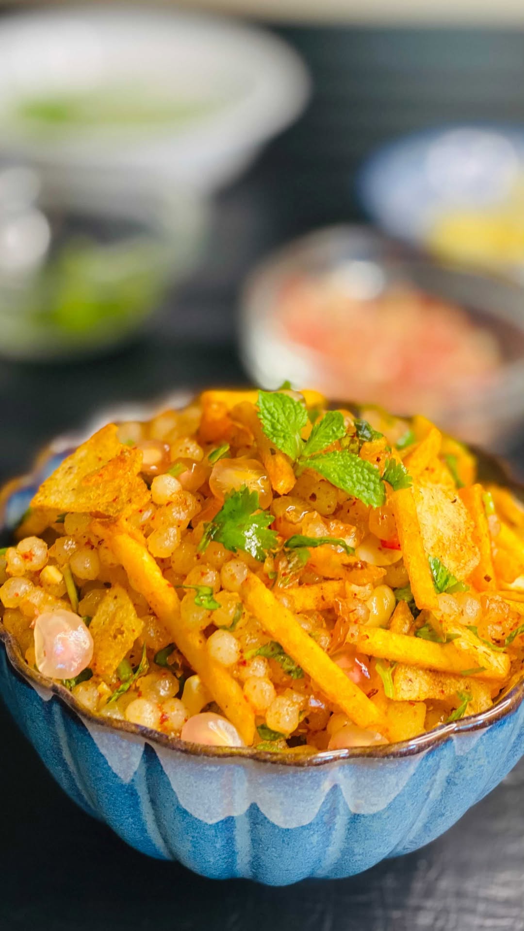 Gujarati Sabudana Bhel Street Food