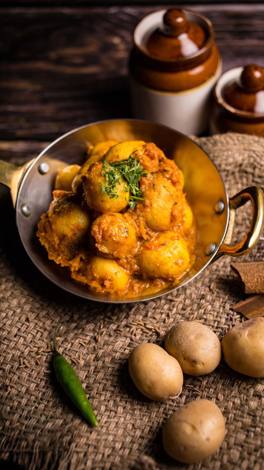 Dum Aloo Potato Curry