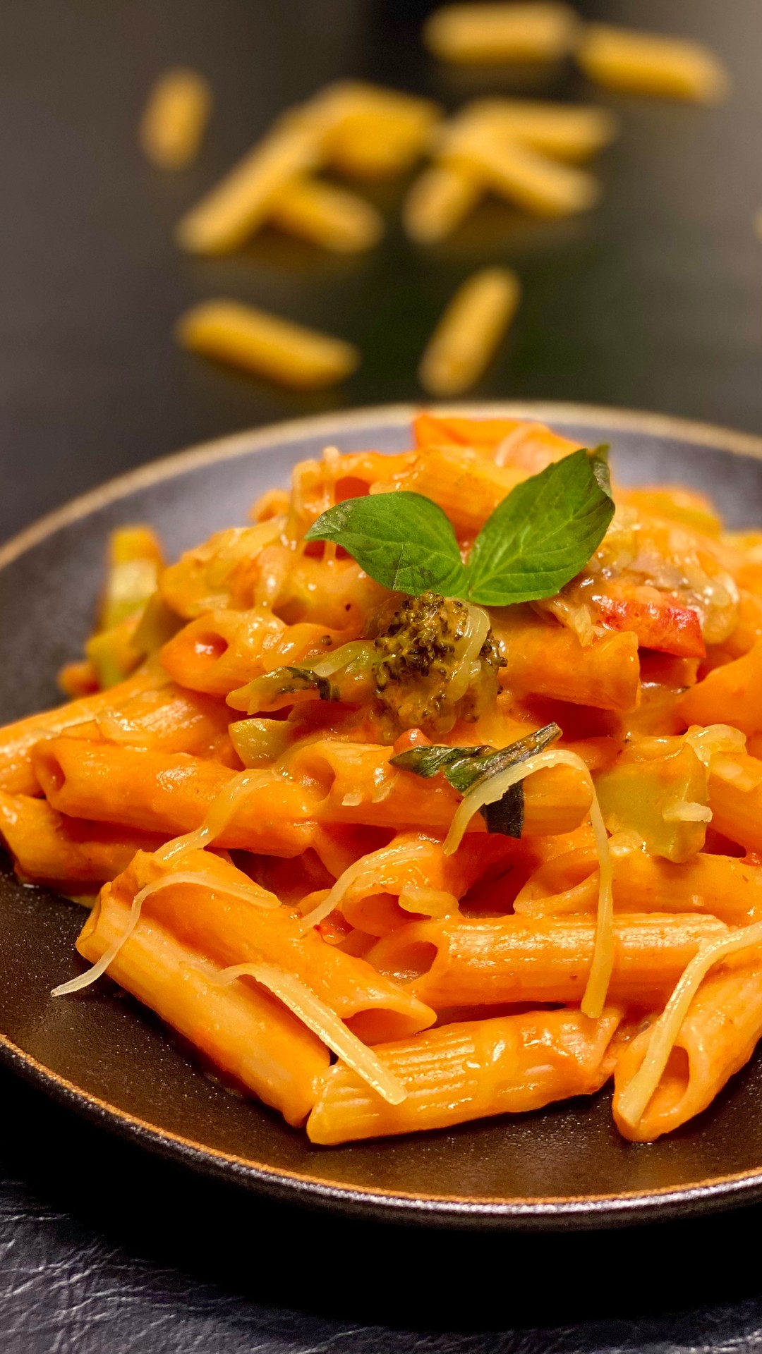 One-Pan Red Sauce Penne Pasta