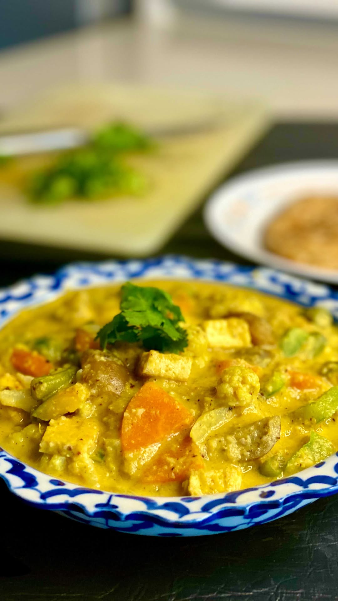 Homemade Vegetable Korma with Mixed Veggies