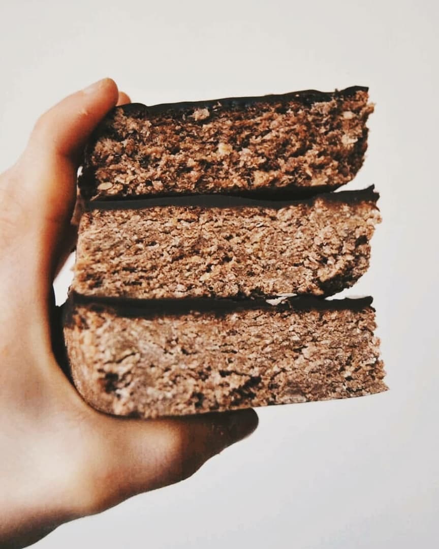 Double Chocolate Oat Bars