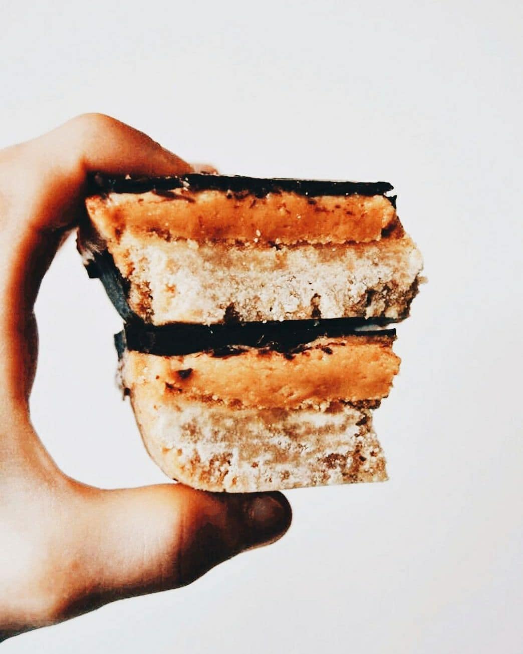 Vegan Millionaire's Shortbread Bars