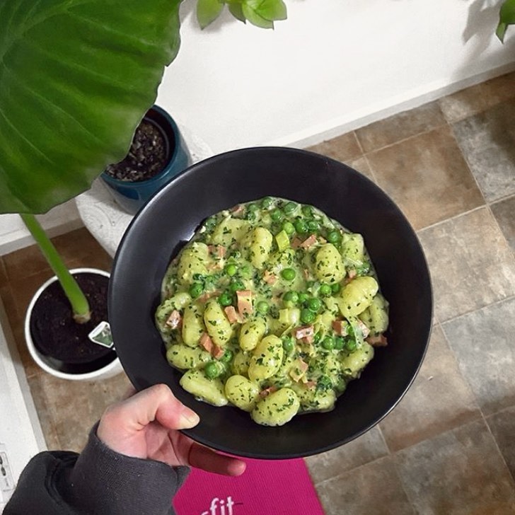 Bacon Spinach Gnocchi