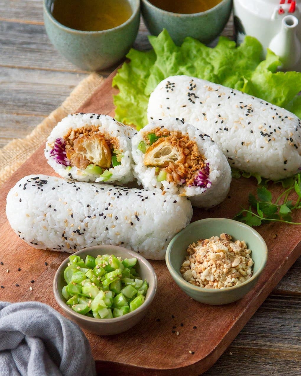 Stuffed Rice Rolls Aka Fan Tuan