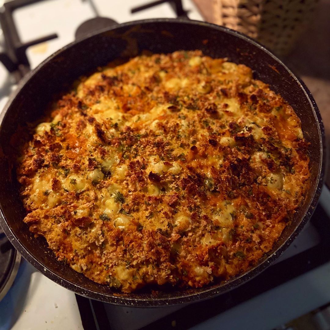 Cheezy Chorizo Potato Bake