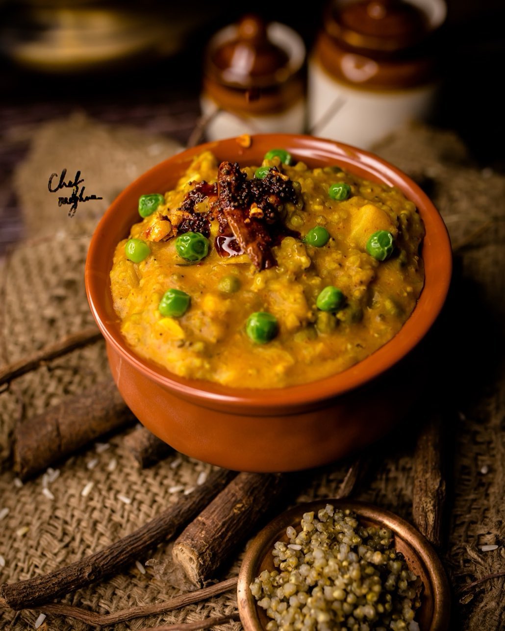 Indian Bajra Millet Khichdi