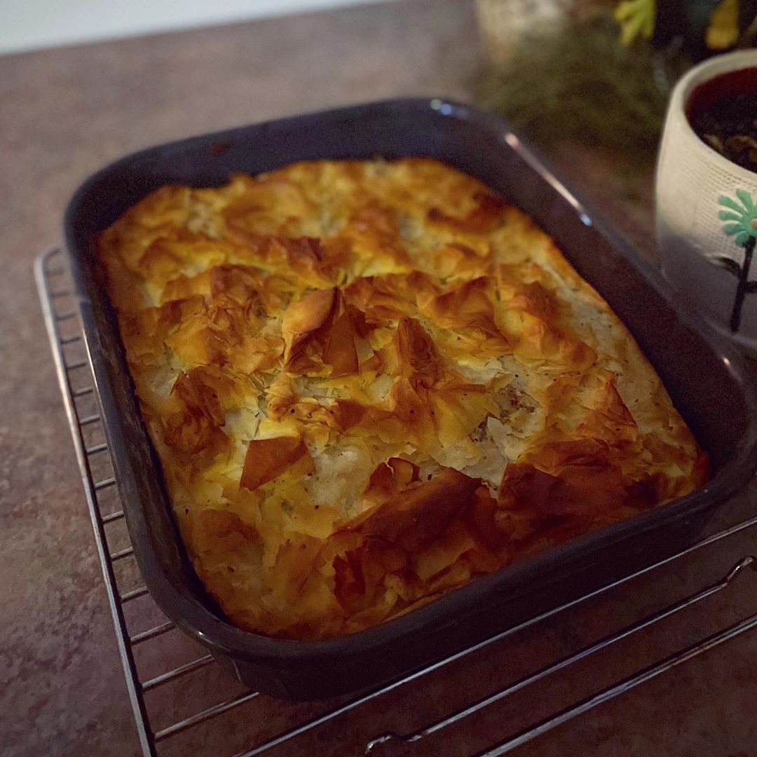 Tofu Spinach Pie