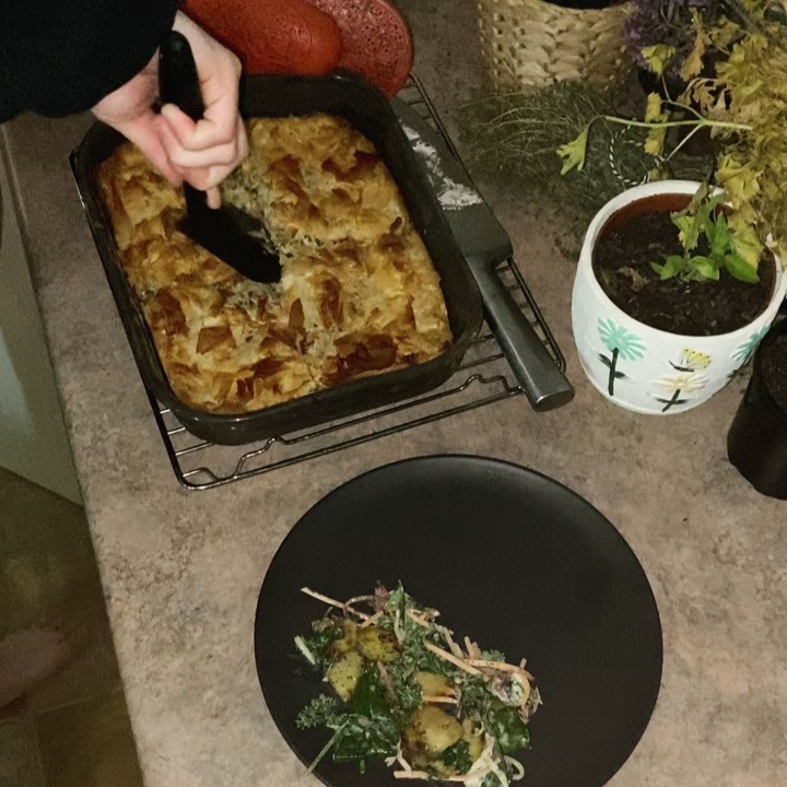 Tofu Spinach Pie