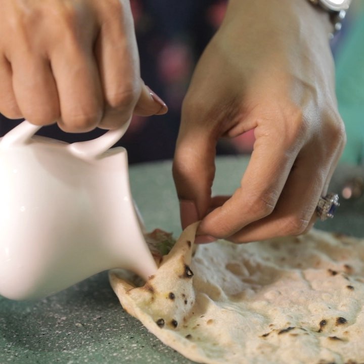 Egg Roti Street Food Snack