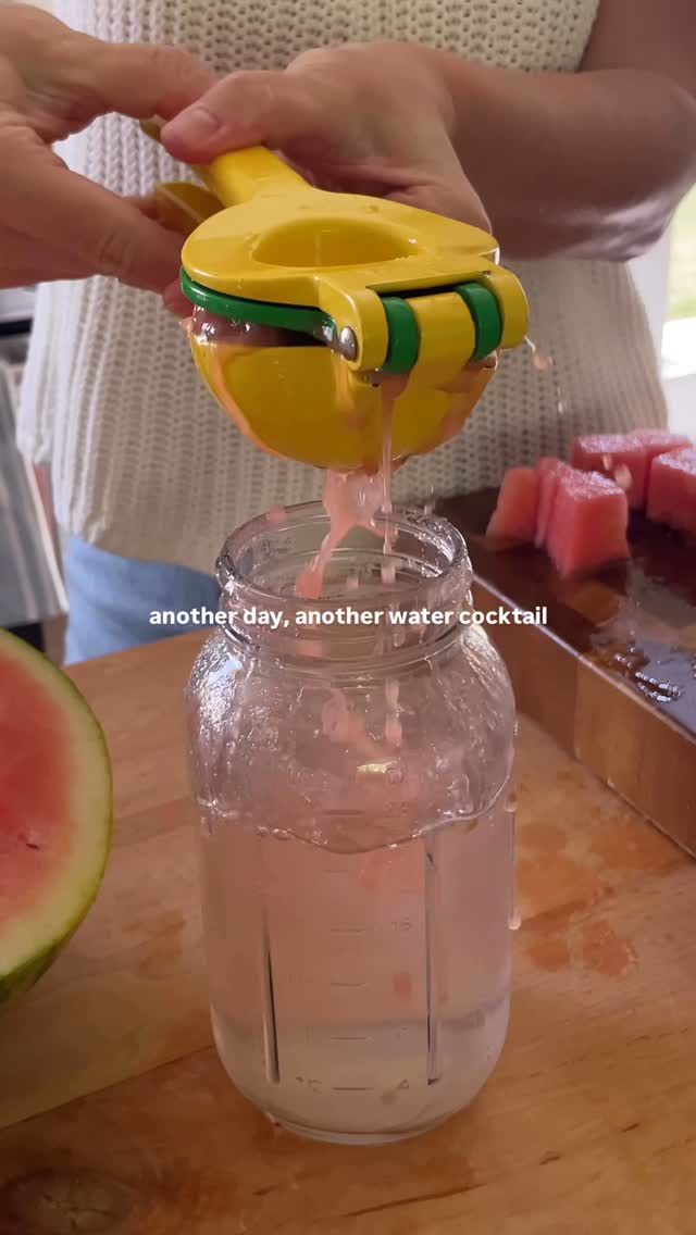 Watermelon Mint Infused Water