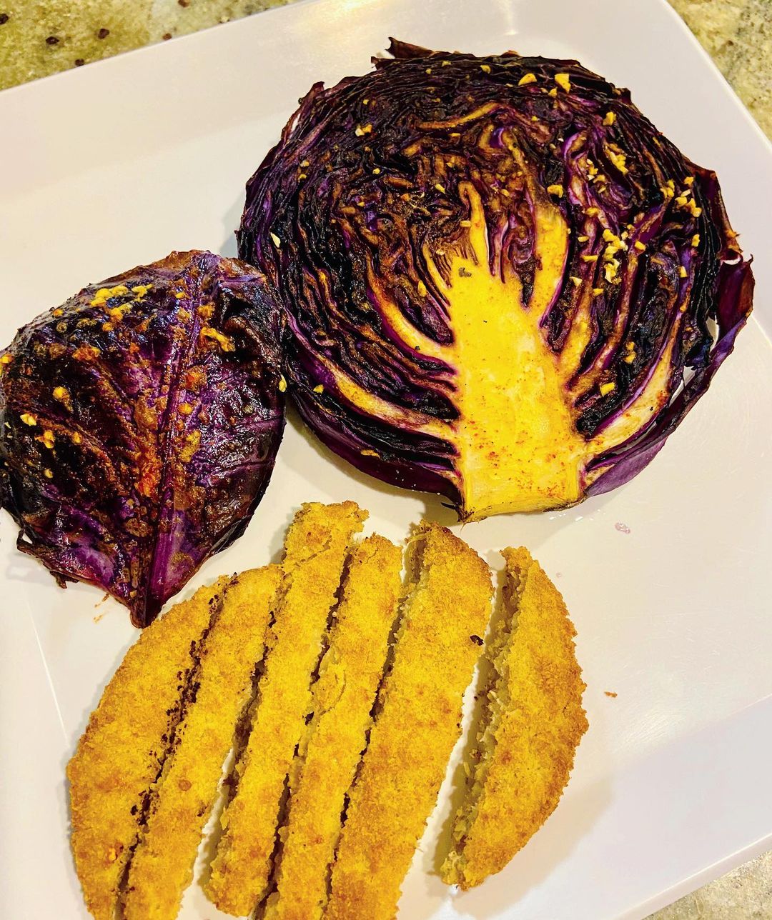 Flavorful Roasted Cabbage Steaks with Spices