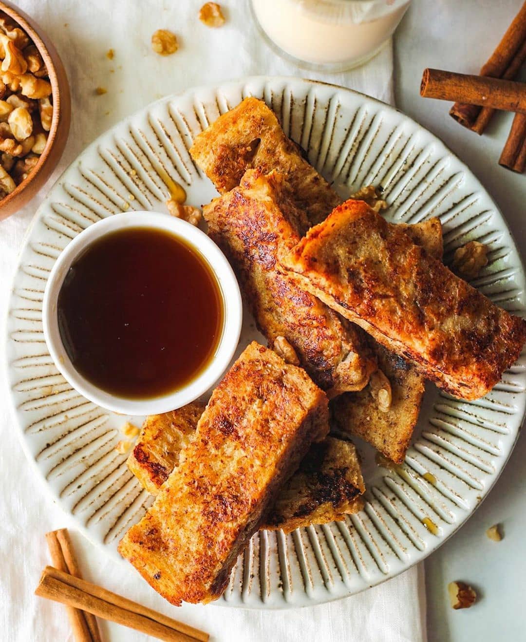 Cinnamon Banana French Toast Sticks