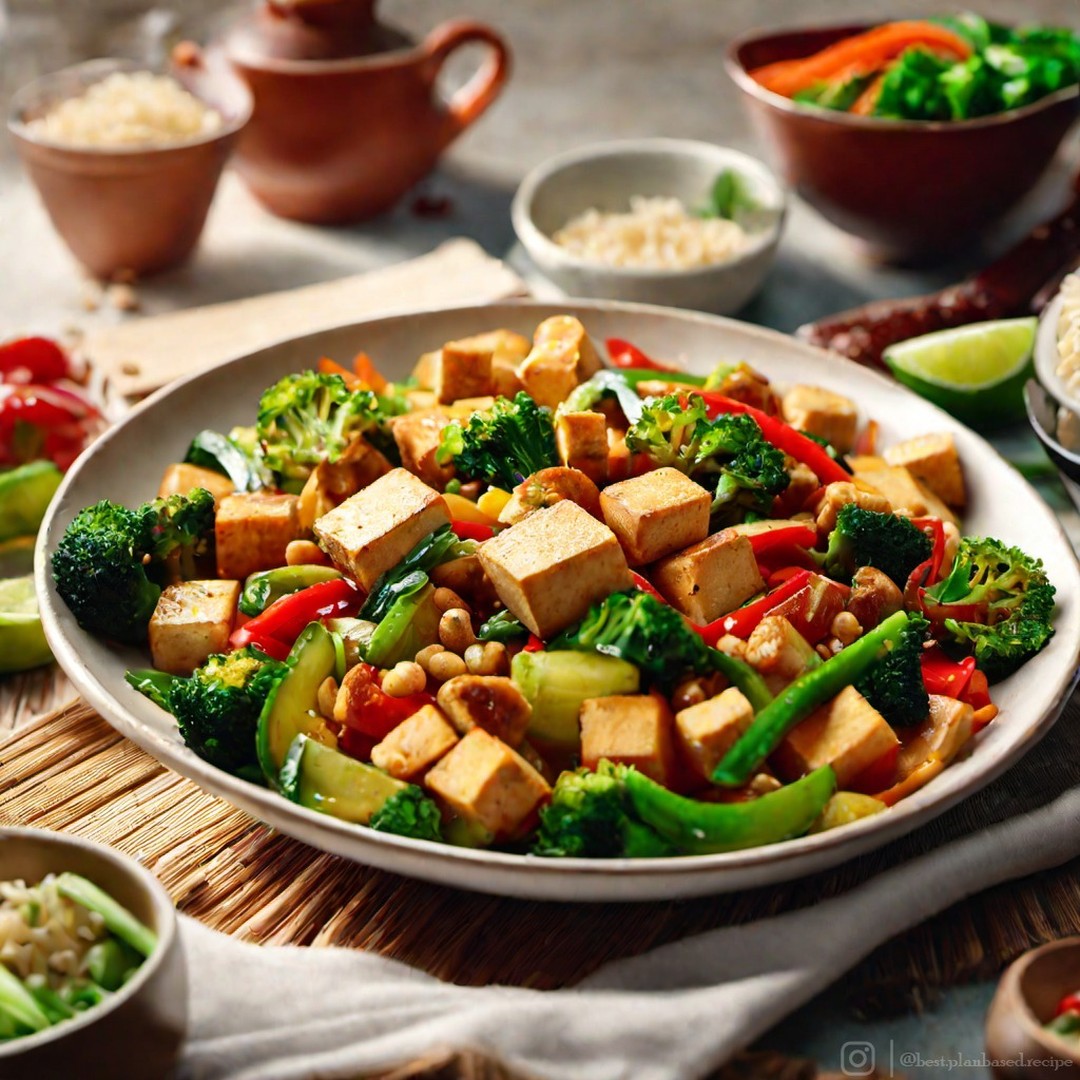 Vegan Tofu and Vegetable Stir-Fry