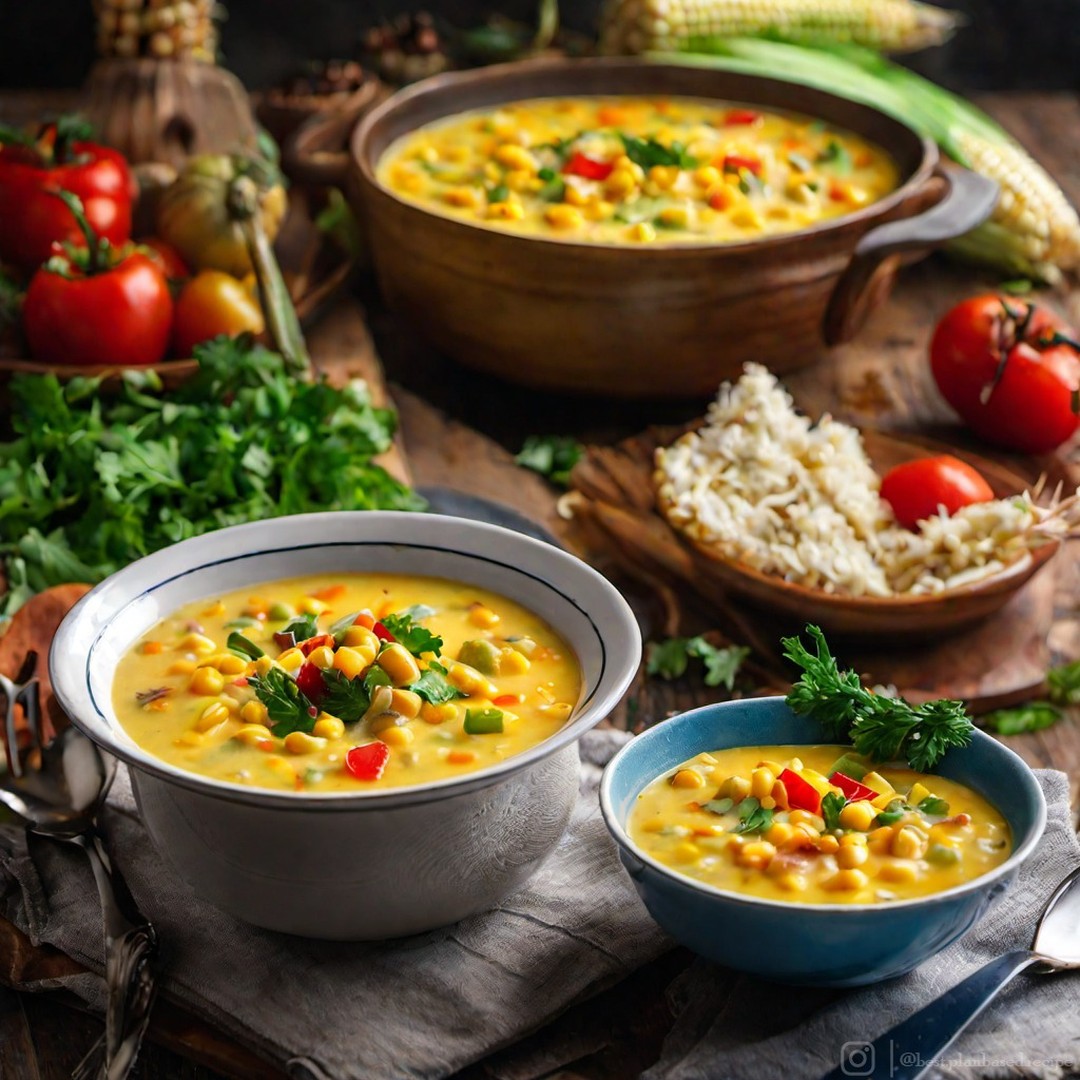 Quick and Easy Vegan Corn Chowder