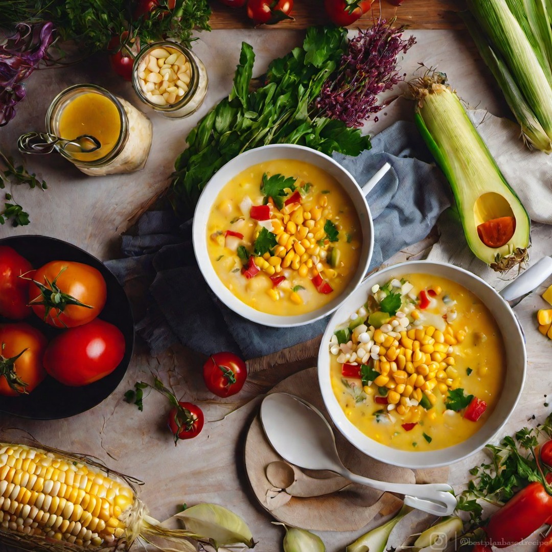 Quick and Easy Vegan Corn Chowder