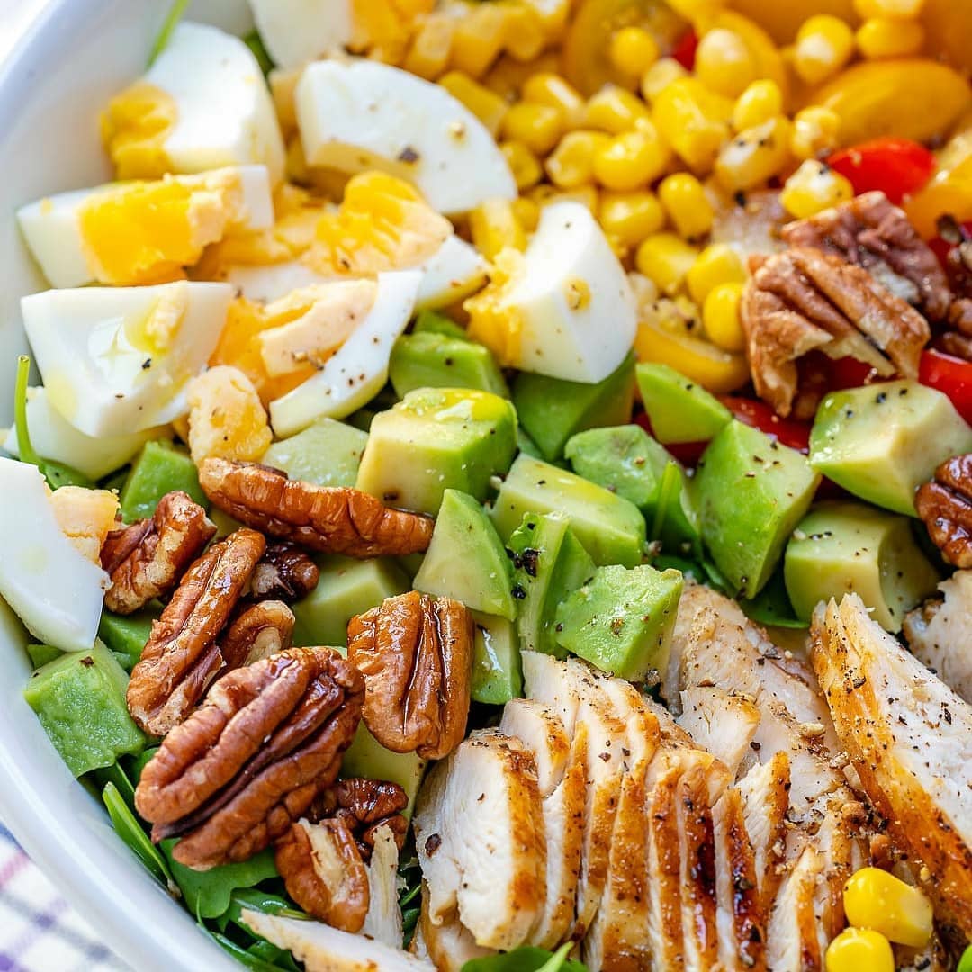 Grilled Chicken Salad with Sweet Onion Dressing