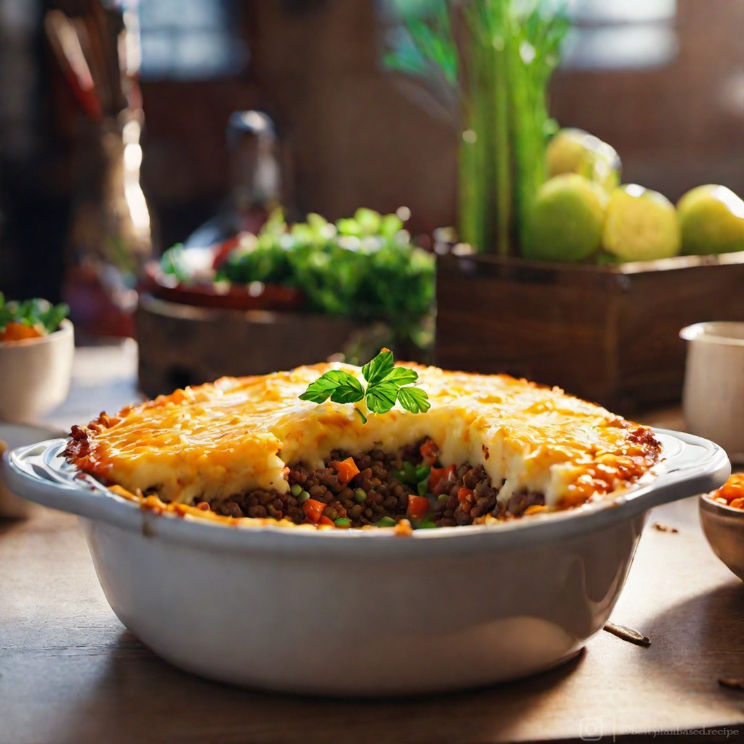 Hearty Vegan Shepherd's Pie Dish