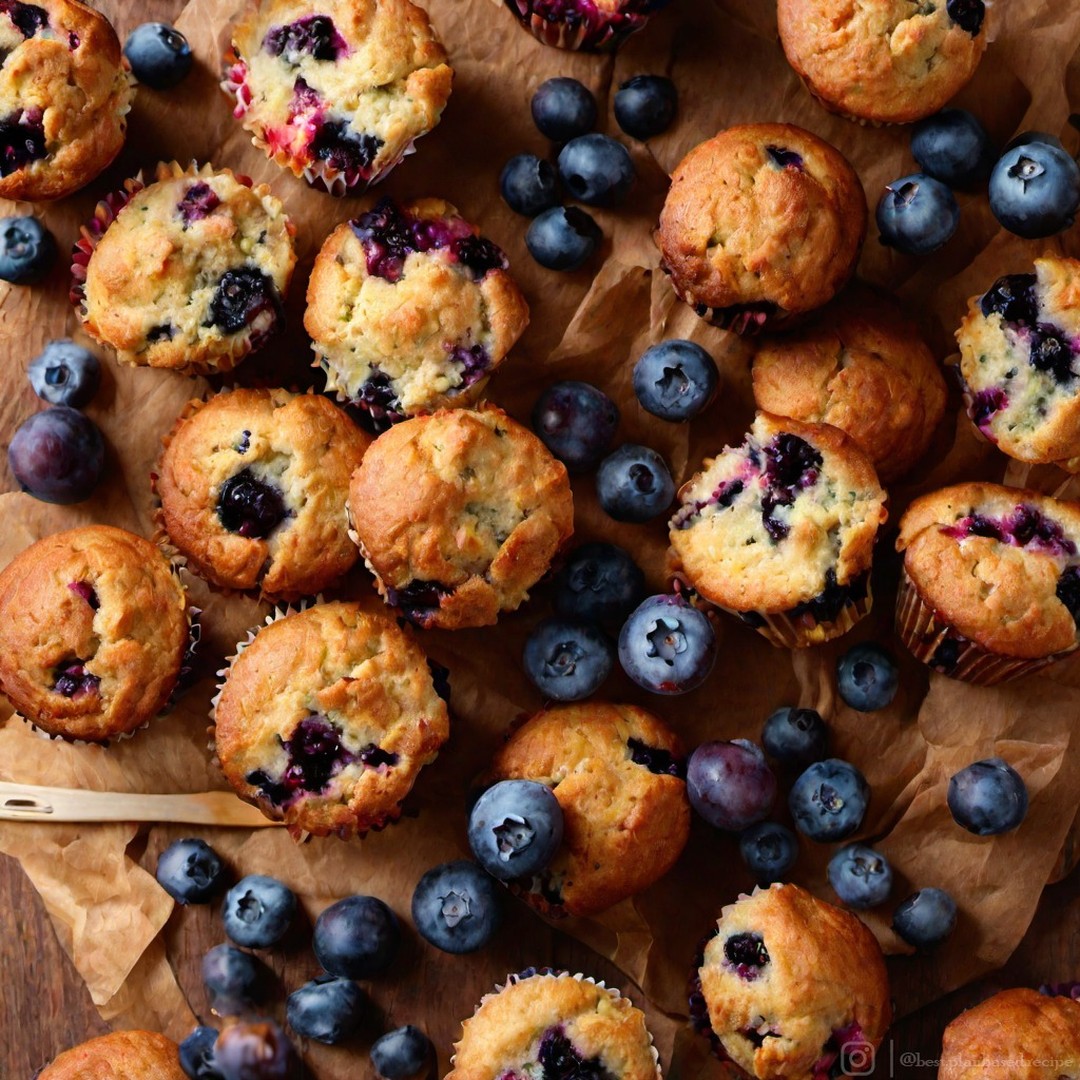 Simple Vegan Blueberry Muffins