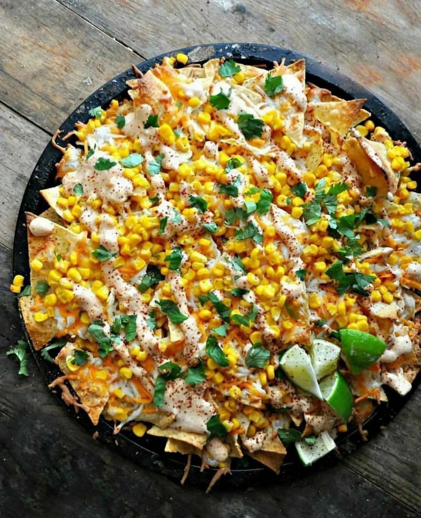 Vegan Street Corn Nachos