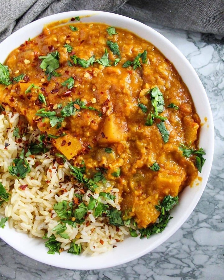 Coconut Chipotle Lentil Stew