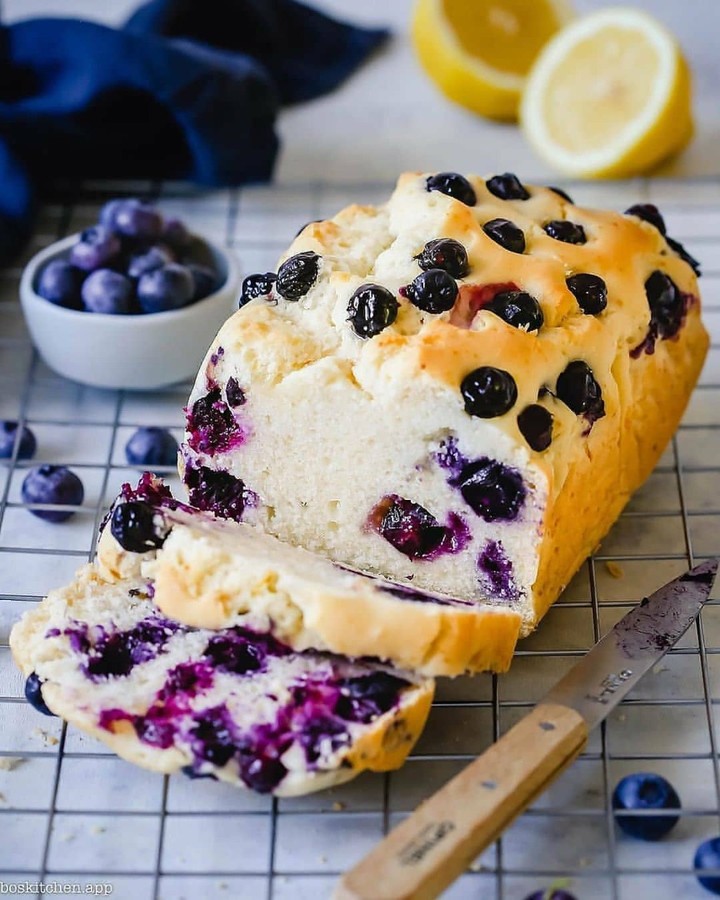 Blueberry Lemon Pound Cake