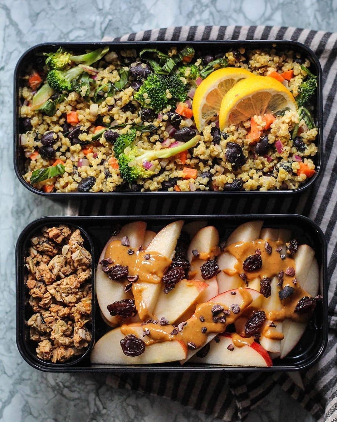 Lemon Tahini Quinoa Salad