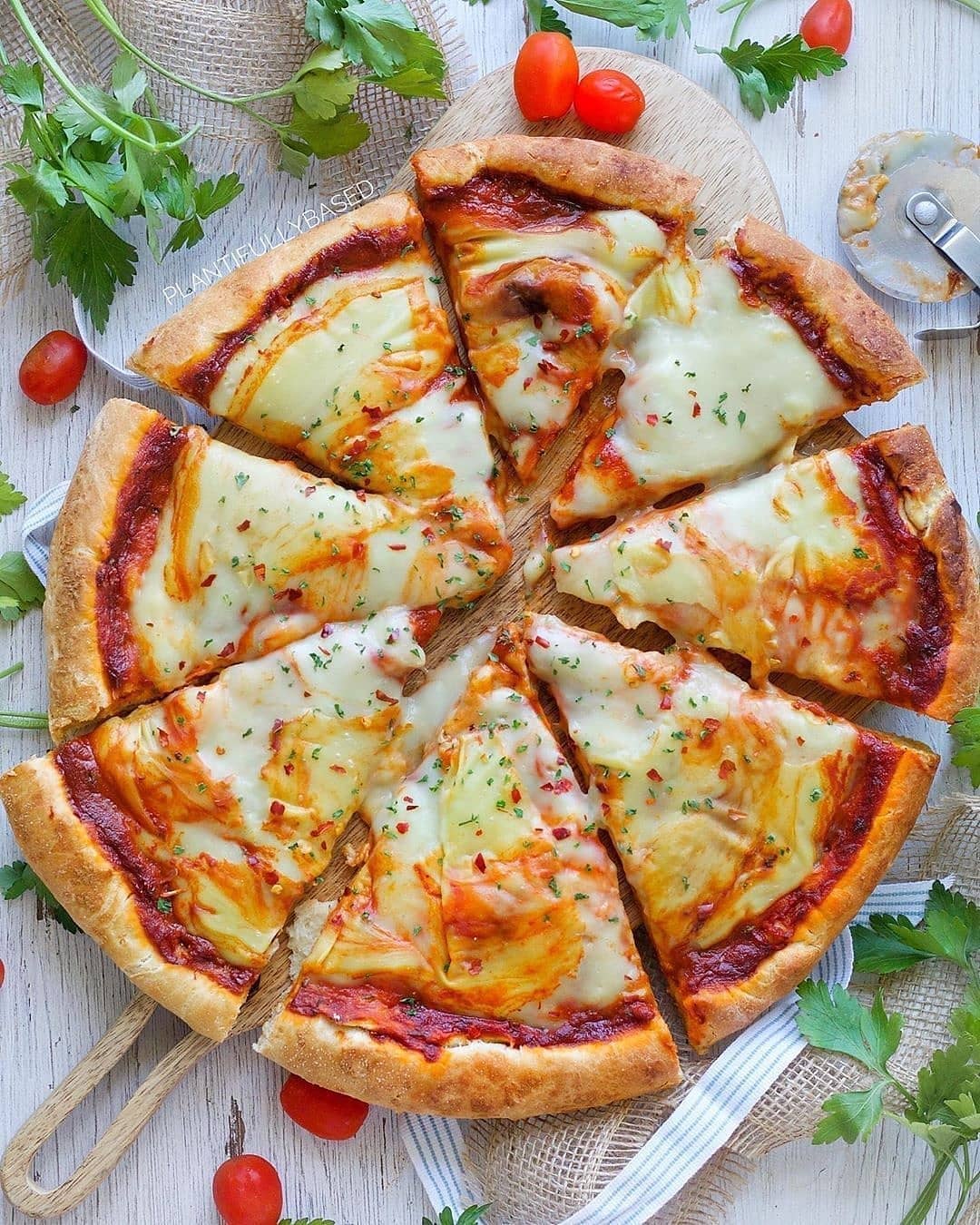 Homemade Vegan Pizza