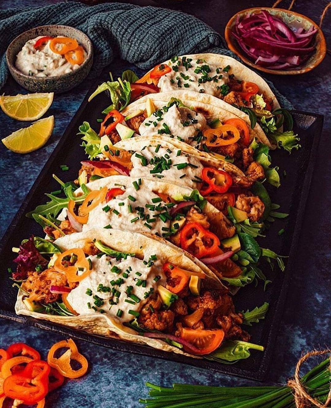 Vegan Bbq Cauliflower Tacos