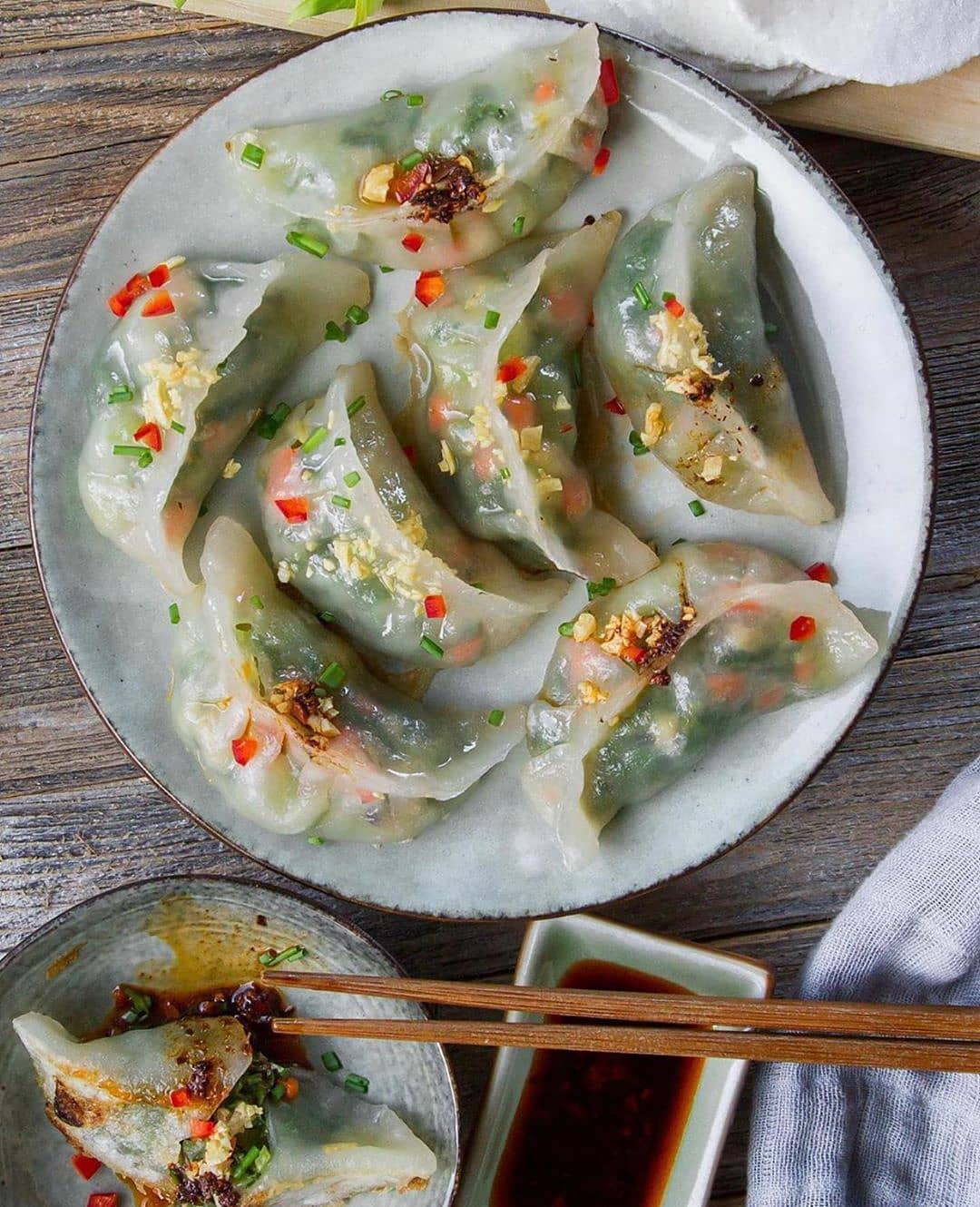Gluten-Free Vegan Veggie Dumplings