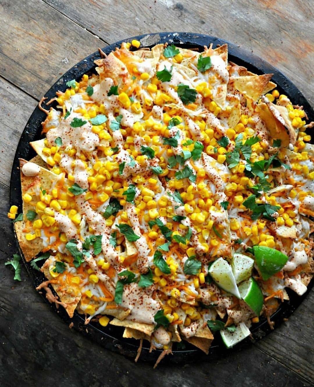 Vegan Street Corn Nachos